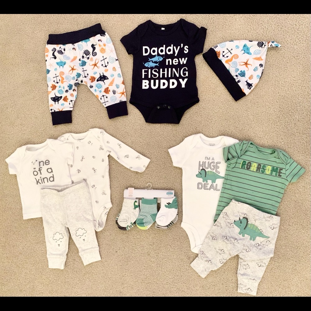 Bundle of 3 month Baby Clothes